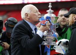 El festejo del Wigan, un sufrido campeón