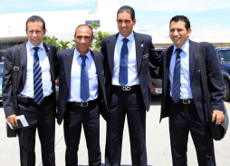 Cuarteta arbitral mexicana ya se encuentra en Honduras