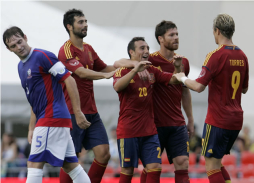 España cumple el guión en un día histórico para Puerto Rico