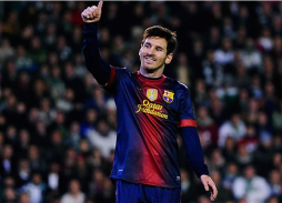 Messi, mejor goleador mundial de 2012