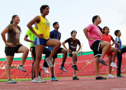 Gaby, la reina de las maratones