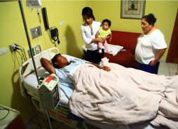 Ever Alvarado fue operado con éxito de la rotura del ligamentos cruzados