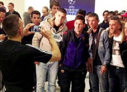 Ribéry, el fotógrafo de lujo de Messi