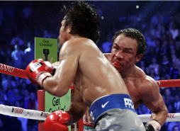 Márquez gana por histórico nocáut a Manny Pacquiao