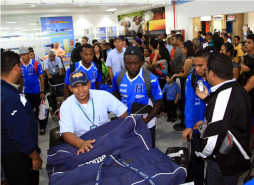 La Bicolor ya arribó a Honduras