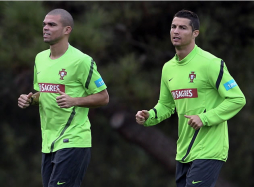 Cristiano Ronaldo y Pepe regresan a los entrenamientos con Portugal