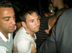 Lionel Messi y compañía se fueron de fiesta en Suecia ‎