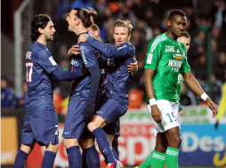 El PSG deja ir el triunfo y empata con Saint-Etienne