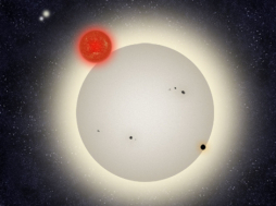 Descubre un planeta con cuatro soles