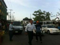 Toñito Rivera lamenta el desorden en el centro de San Pedro Sula