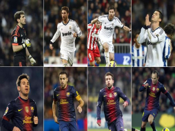 Barça y Real Madrid copan el once ideal de 2012