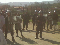 Finaliza toma en las casetas de peaje de Puerto Cortés
