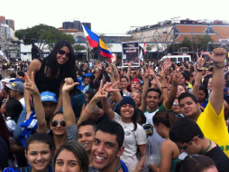 Hondureños comparten con el Papa Francisco en Brasil