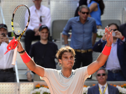 Rafa Nadal sufre pero pasa a semifinales en Madrid