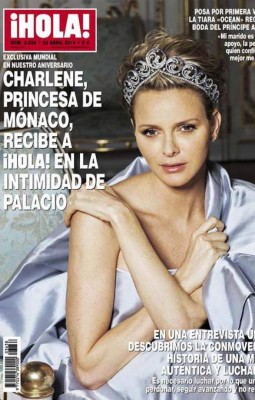 Charlene de Mónaco en la portada de la revista Hola