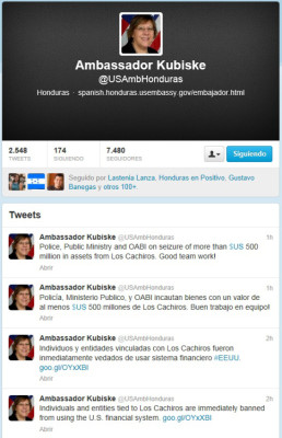 Hay más personas en Honduras en la misma lista de 'Los Cachiros”: Kubiske