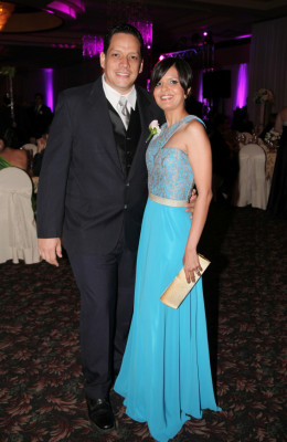 Los novios son bendecidos