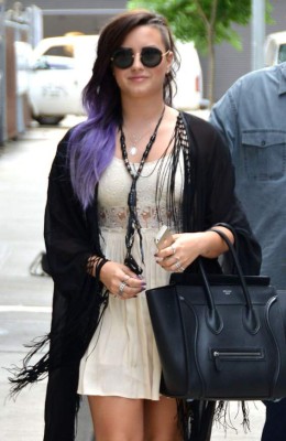 Demi Lovato combina estilos