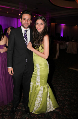 Los novios son bendecidos