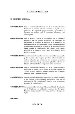 Conozca el proyecto de nuevo Código Tributario