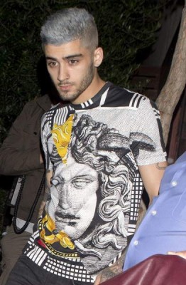 Zayn Malik con el cabello gris. Su último cambio de imagen.