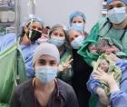 Nacen trillizos en hospital de San Pedro Sula