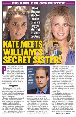 La hija secreta de Lady Di, el último escándalo en Londres