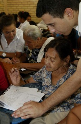 Altas temperaturas no frenan proceso de alfabetización en el Reyes