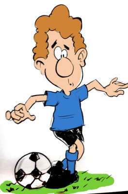 Me gusta el fútbol, pero no soy bueno y mis amigos se burlan de mí.