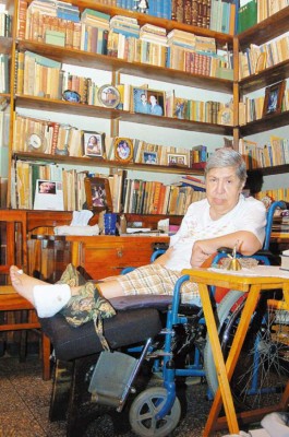'Tengo más libros que la Biblioteca Nacional”