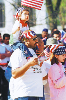 El 4 de julio, cada vez más latino
