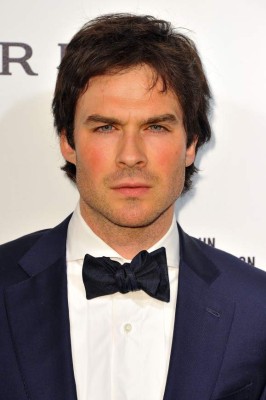 WEST HOLLYWOOD, CA - FEBRUARY 28: Ian Somerhalder arrives at the 24th Annual Elton John AIDS Foundation's Oscar Viewing Party on February 28, 2016 in West Hollywood, California. (Photo by Allen Berezovsky/WireImage)