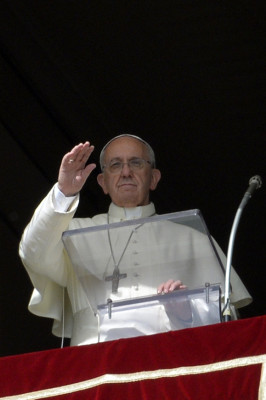 'Pido a la Virgen que  la fortalezca a usted”