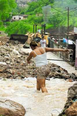 Desastre en la capital