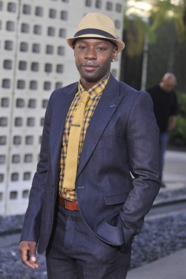 (FILES) This file photo taken on June 21, 2011 shows US actor Nelsan Ellis arriving for the premiere of HBO's 'True Blood' held at the Arclight Cinerama Dome in Los Angeles, California.Nelsan Ellis, US actor known for his role in the TV Show 'True Blood', died at the age of 39 following a heart attack, announced its manager to the television channel CNN on July 9, 2017. / AFP PHOTO / GETTY IMAGES NORTH AMERICA / Toby Canham