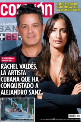 Alejandro Sanz estrena novia 20 años menor, la sensual cubana Rachel Valdés