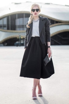 Faldas Midi, porque así les encantan