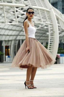 Princesas urbanas en faldas de tul