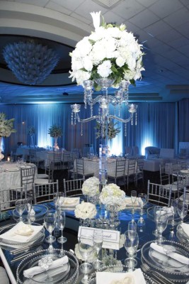 La decoración de la boda Kattán Bendeck