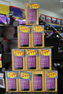 Lleve su celular Airis, antes de que se acaben