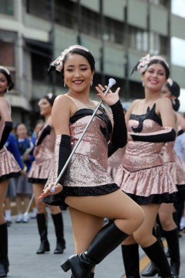 Bellezas que arrancaron suspiros en los desfiles patrios