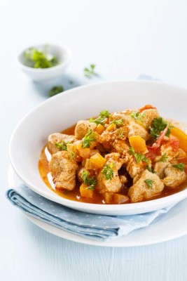 Chicken stew with vegetables