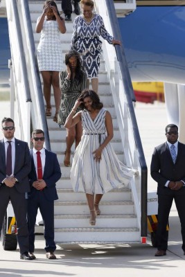 El primer 'tatuaje' de Sasha, la hija menor de Obama