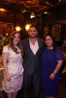 Ingrid, Carlos y Emilia Murillo