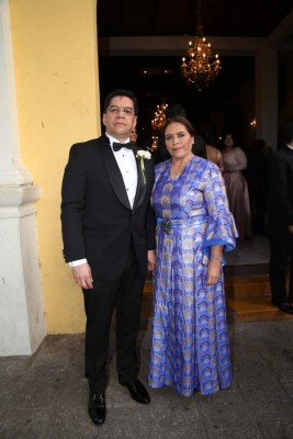 Boda de Soad Facussé y Nelson Valencia