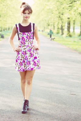 El jardín se vuelve rosa urbano