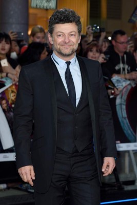 LONDON, ENGLAND - APRIL 21: Andy Serkis attends the European premiere of 'The Avengers: Age Of Ultron' at Westfield London on April 21, 2015 in London, England. (Photo by Karwai Tang/WireImage)