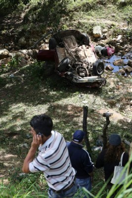 Mujer muere en accidente vial en la carretera a Danlí