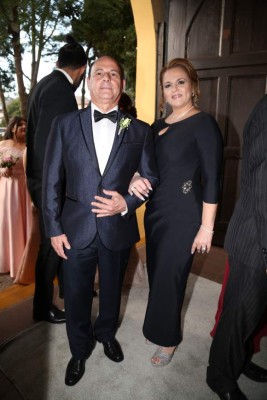 Boda de Soad Facussé y Nelson Valencia