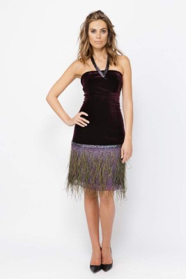 Plumas para lucir en Navidad